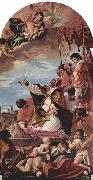 Sebastiano Ricci Furbitte Papst Gregor des Groben  bei Maria Germany oil painting artist